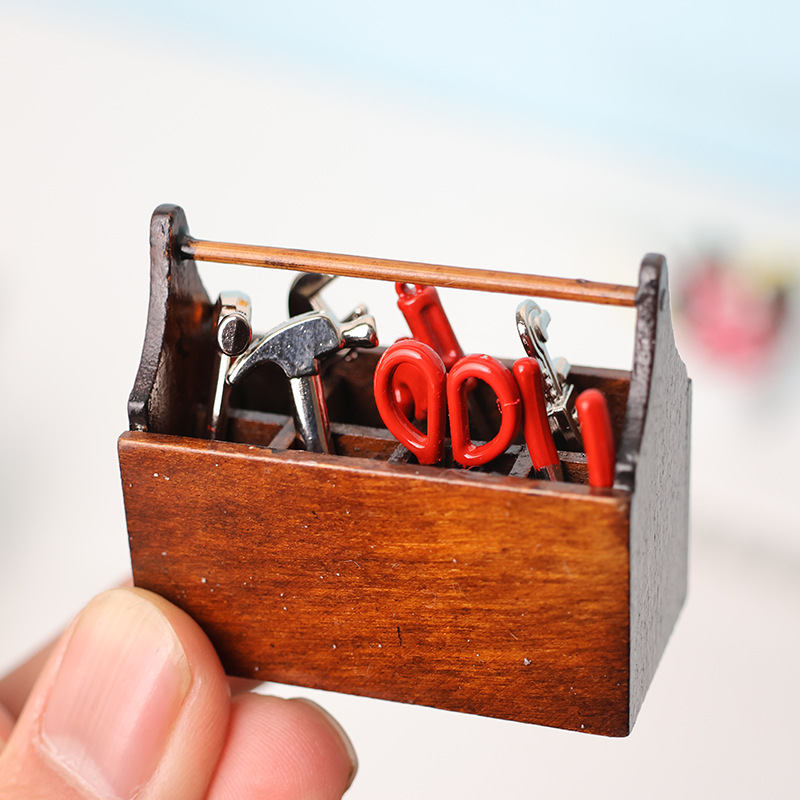 Miniature Toys Mini Tool Box
