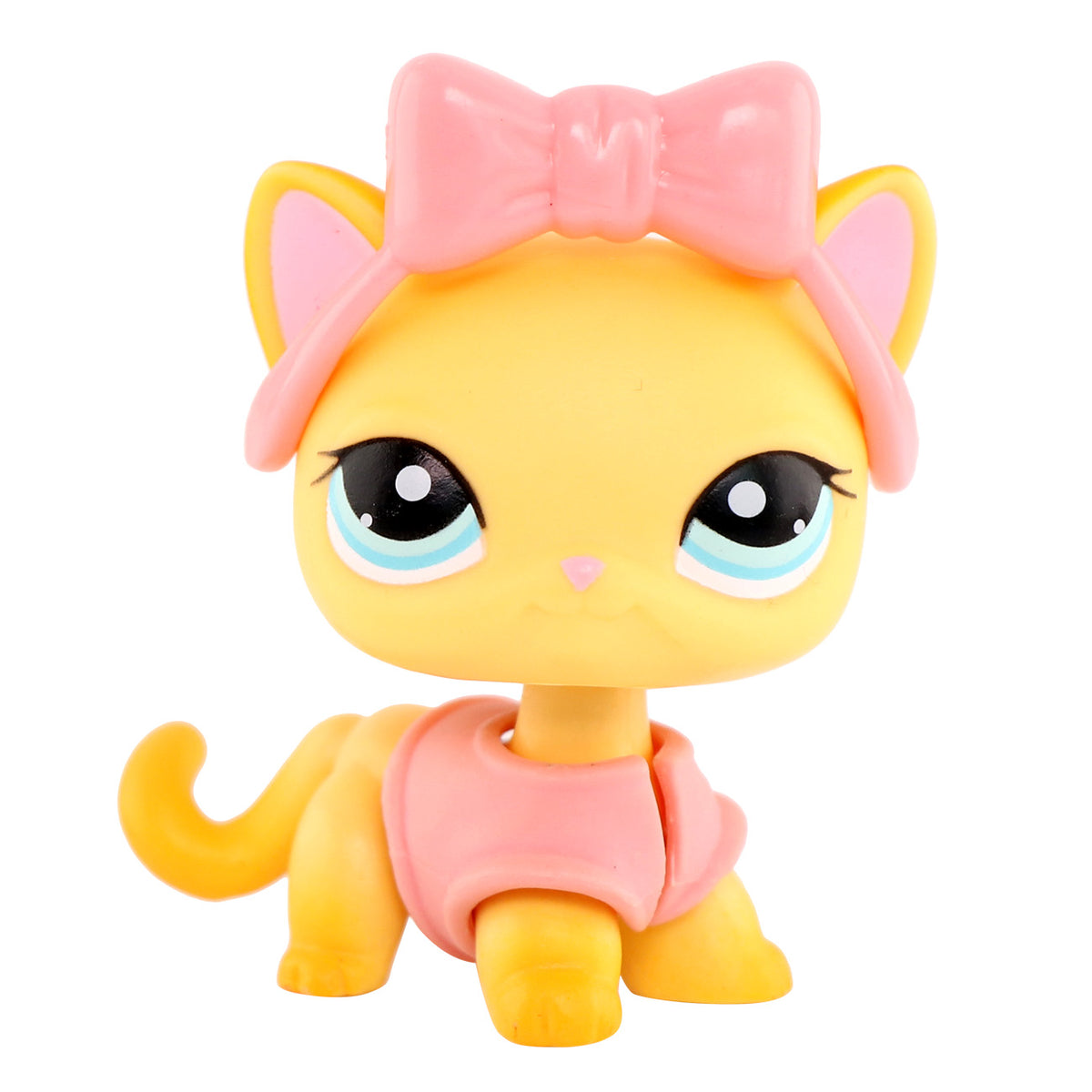 Littlest Pet Shop short hair cat #339 Brooke with a Cricket and uniq Littlest Pet Shop short hair cat #339 Brooke with a Cricket and uniq