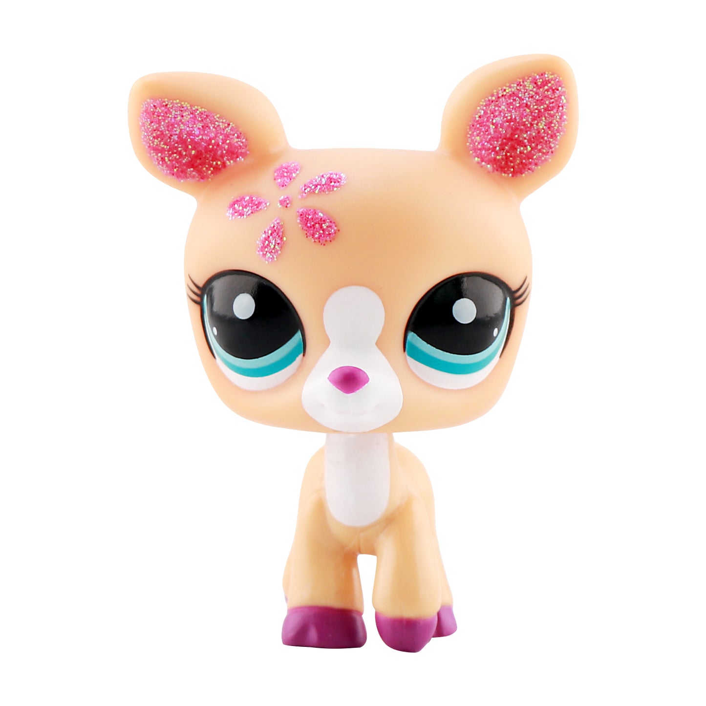 Littlest Pet Shop LPS Deer #2112 Sparkle Gliter Great Gifts For Kid Rare