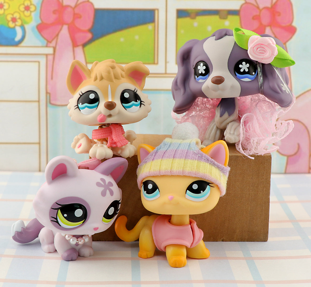 lps figure pack of 4