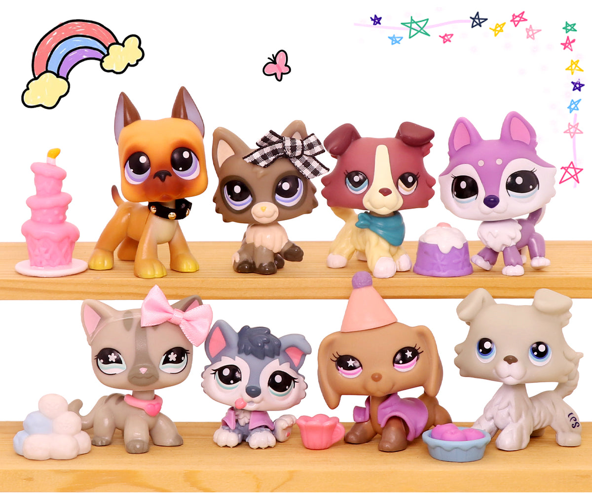 lps figures pack of 8 – minilpsshop